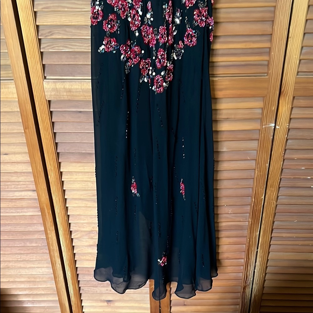 Sue Wong Nocturne y2k beaded silk dress - Picture 5 of 6
